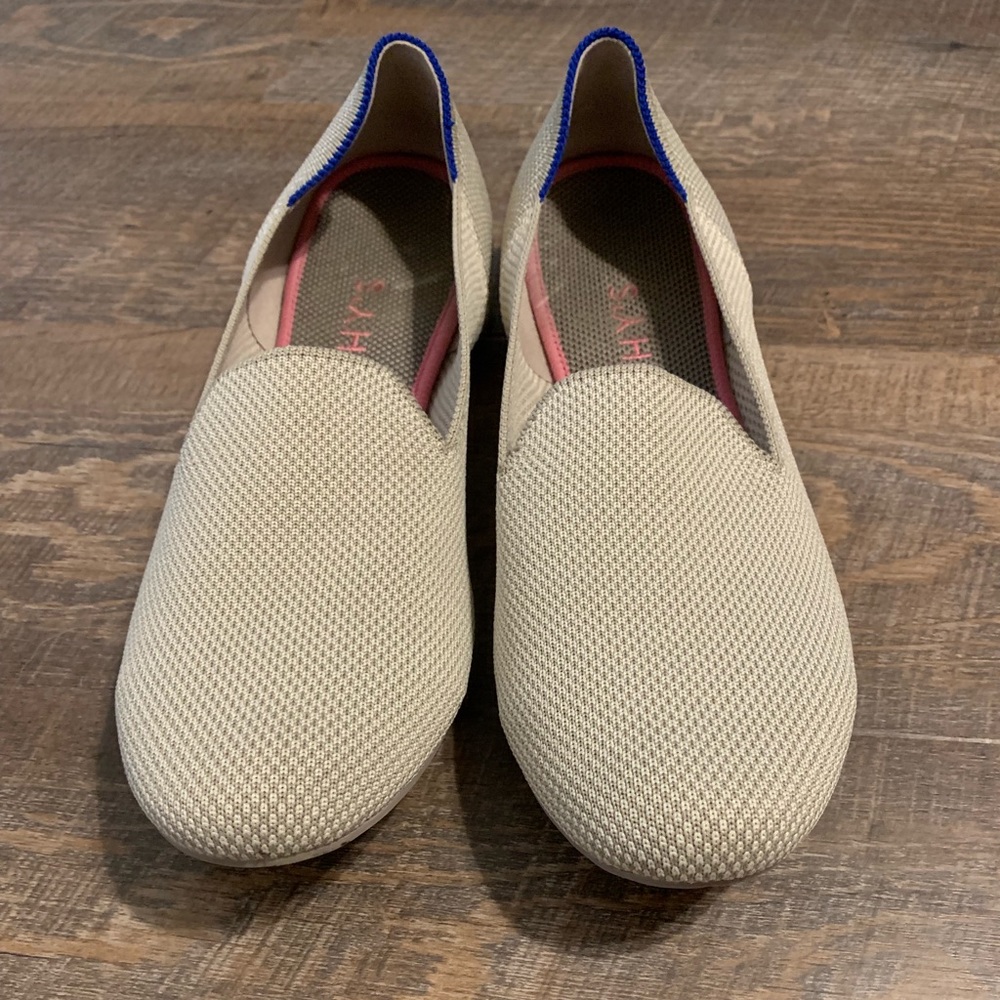 Rothy loafers 9.5 linen